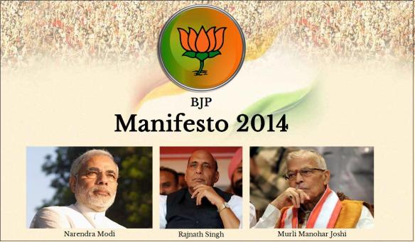 BJP  2014 Election Manifesto 