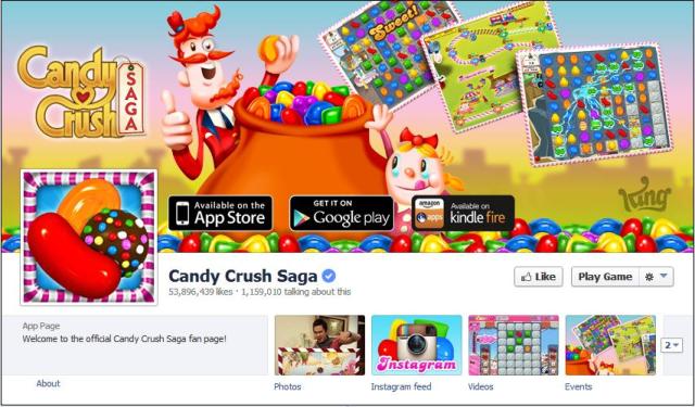 Facebook é o app mais baixado na Apple Store; Candy Crush lidera